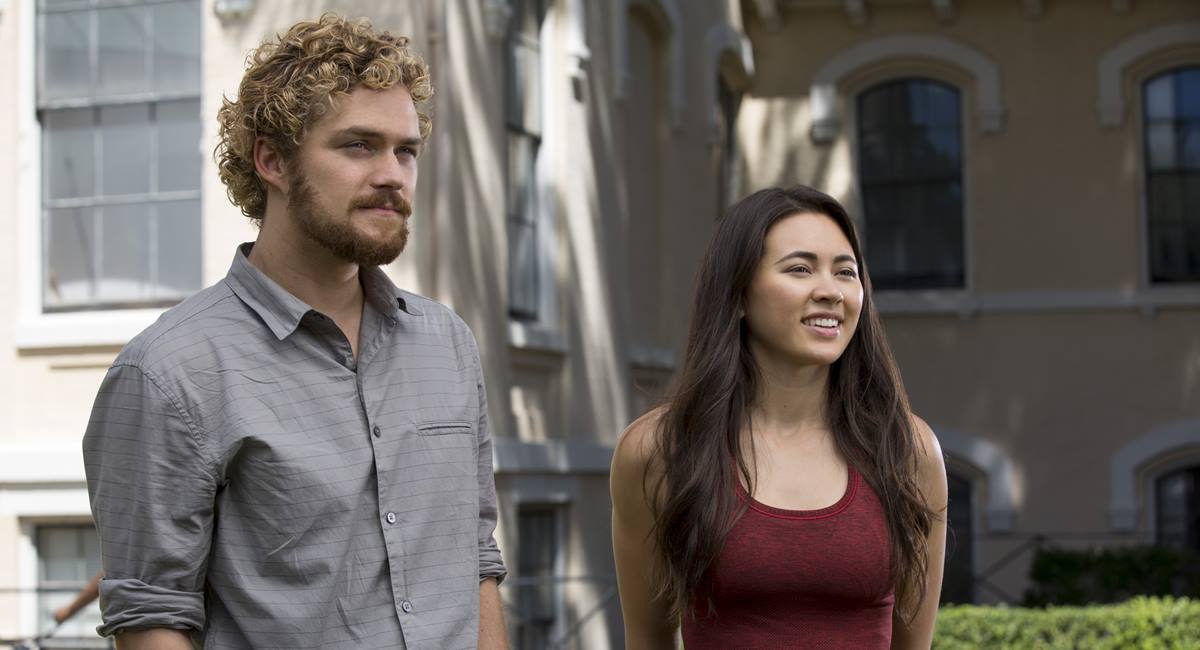 Danny Rand e Colleen Wing em Punho de Ferro