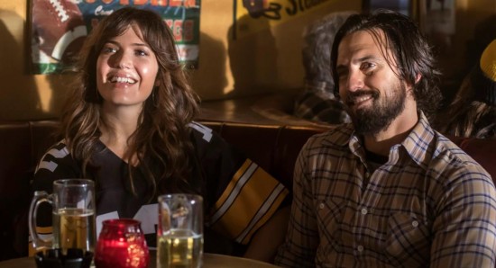 This is us: Rebeca (Mandy Moore) e Jack (Milo Ventimiglia)