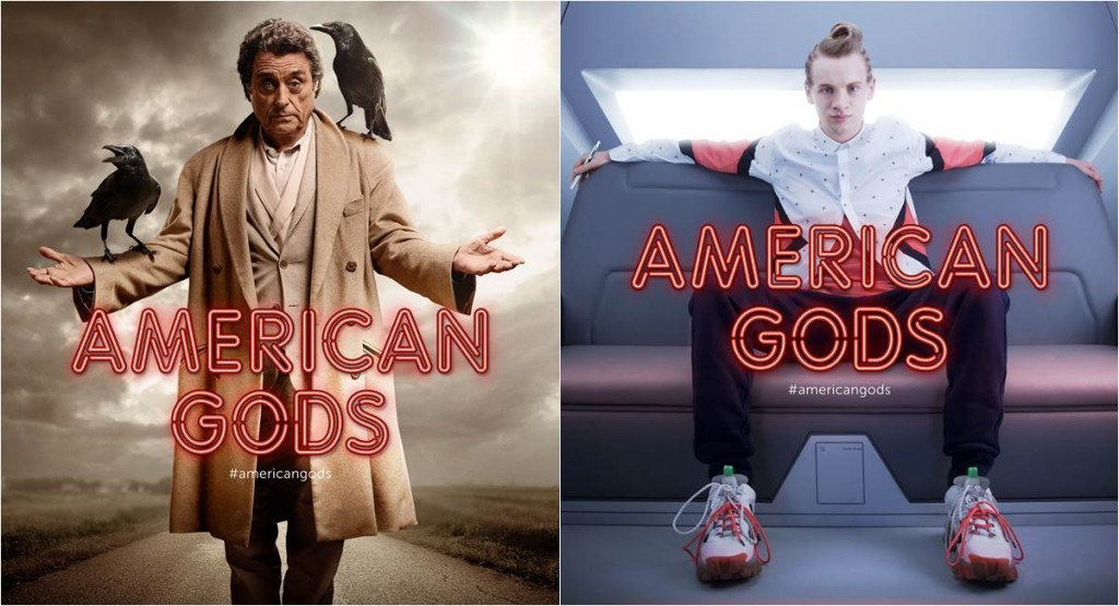 American gods cartazes