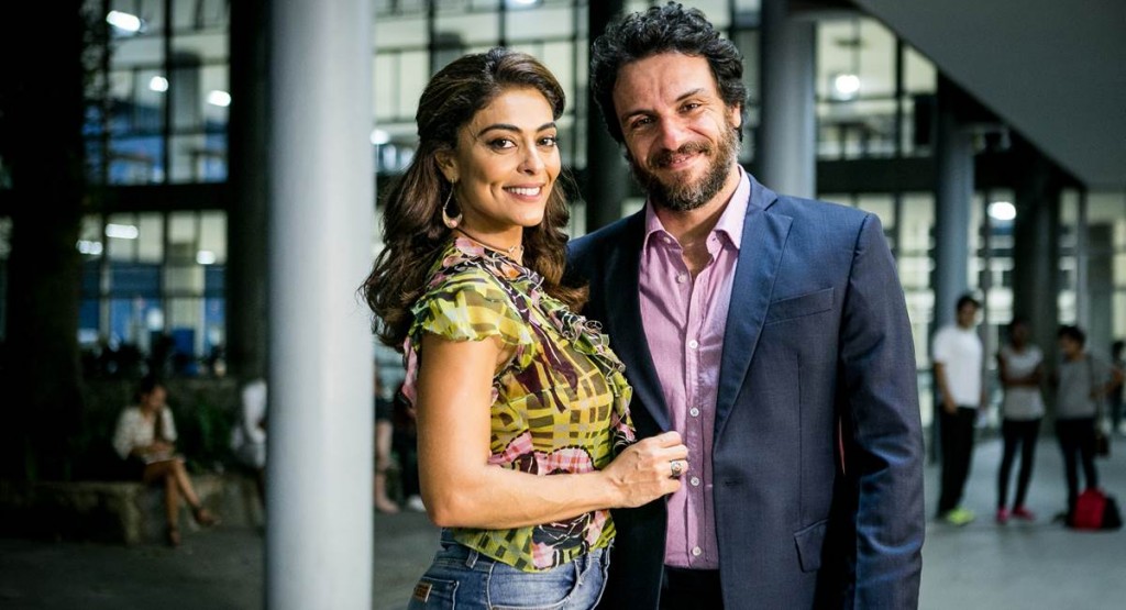 Juliana Paes e Rodrigo Lombardi têm química