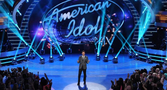 Imagem do reality show American idol