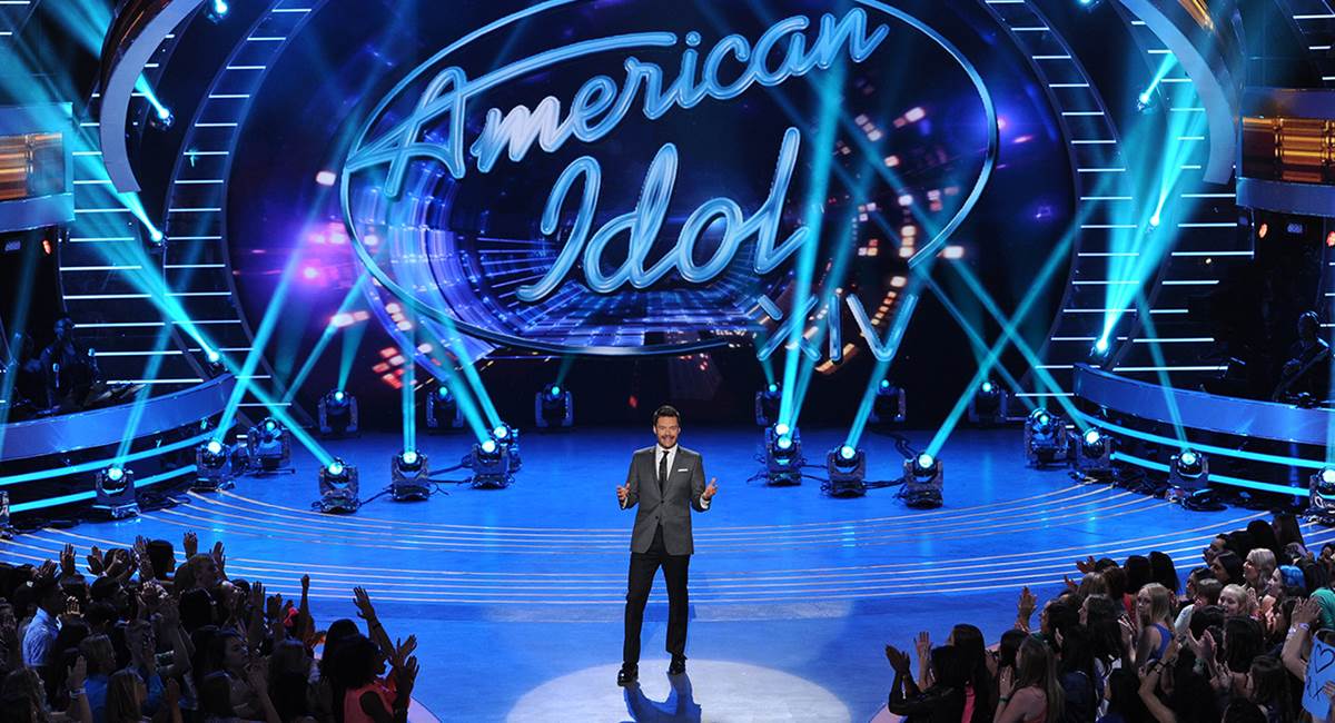 Imagem do reality show American idol