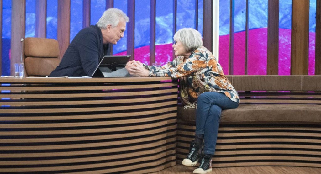 Rita Lee não cantou, mas falou de moda a abuso sexual