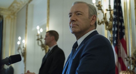 Cena da quinta temporada de House of cards, da Netflix.