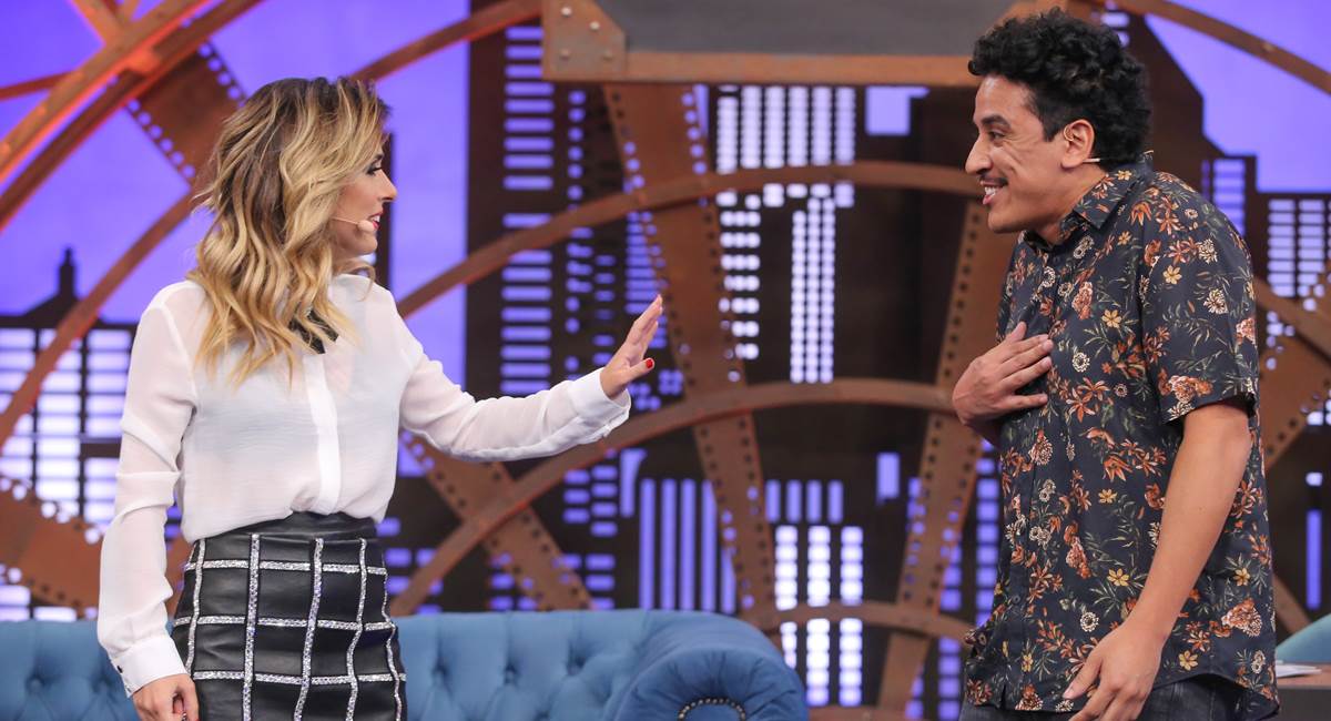 Tatá Werneck e Marcão em Lady night