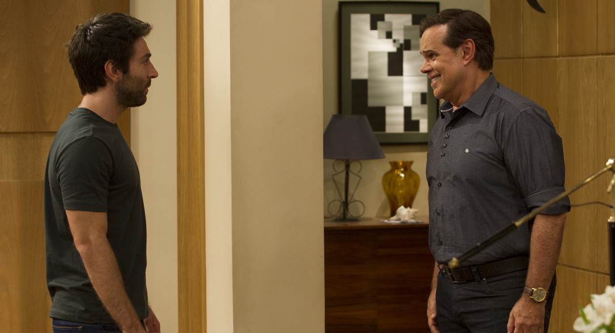 Diogo Vilela e Rodrigo Pandolfo são pai e filho na sitcom