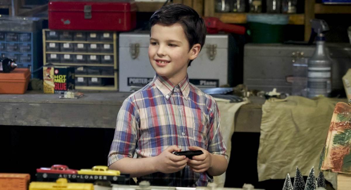 Cena da série Young Sheldon, uma das estreias da fall season 2017