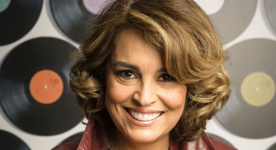 Suzy Rêgo no lançamento da novela Rock story da Globo