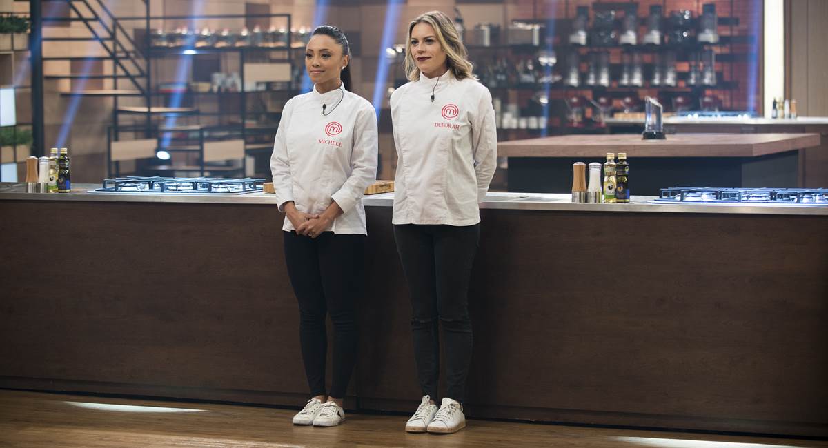 Michele e Deborah na final do MasterChef Brasil