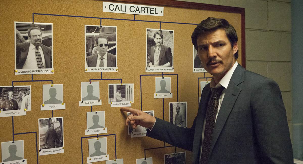 Cena da terceira temporada de Narcos