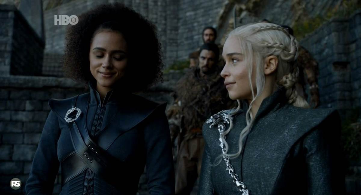 Cena do quarto episódio de Game of thrones, The spoils of war