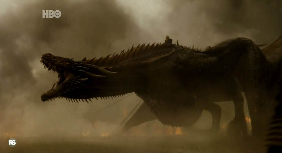 Cena do quarto episódio de Game of thrones, The spoils of war