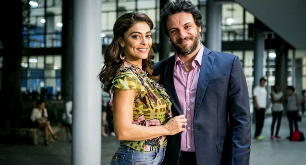 Química entre Juliana Paes e Rodrigo Lombardi poderia salvar A força do querer