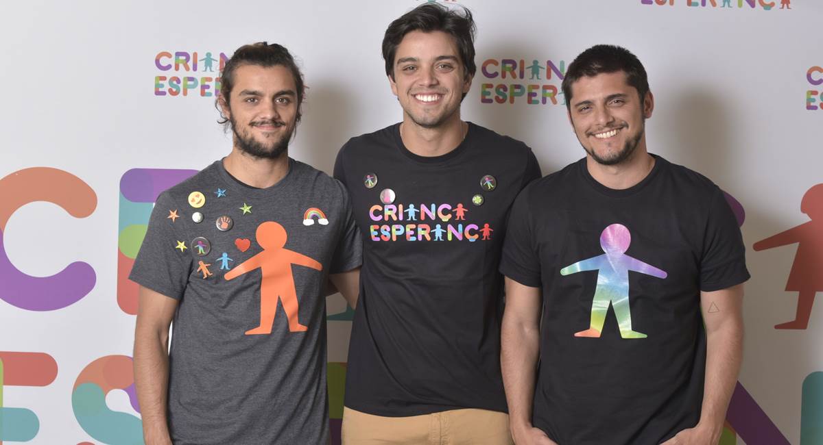 Rodrigo Simas , Felipe Simas e Bruno Gissoni