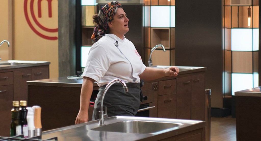 Não deu pra Berta. Ela foi a eliminada do MasterChef Profissionais