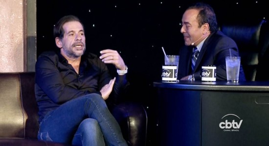 Beto Hora e Leandro Hassum em A hora do Beto Hora
