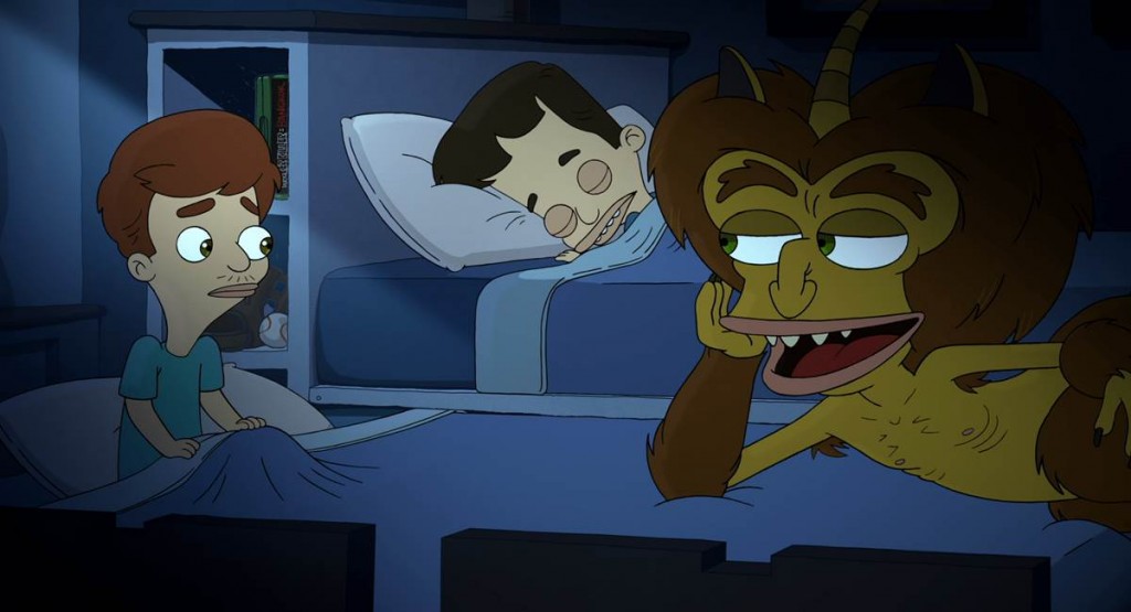 O Monstro dos Hormônios perturba o sono dos jovens de Big mouth