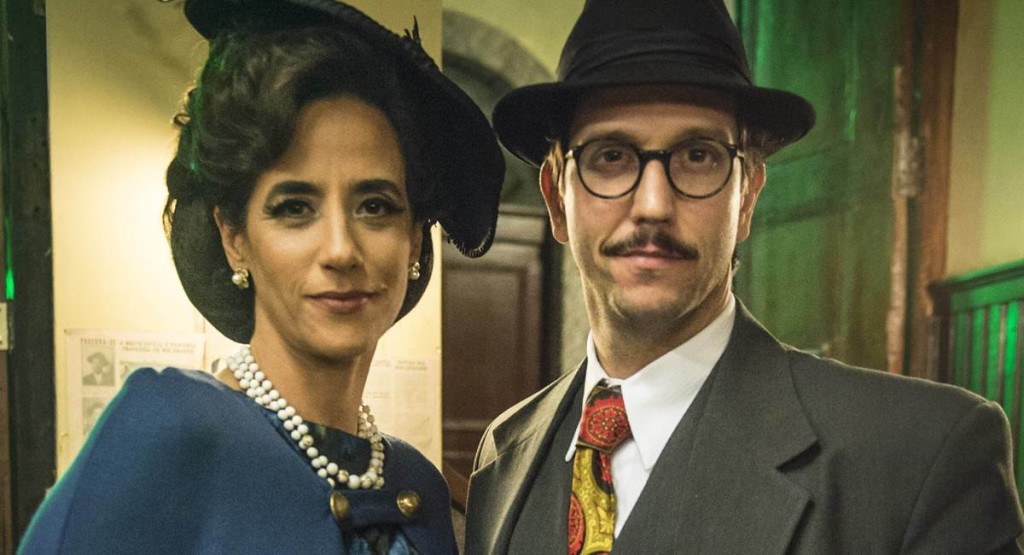 Mariana Lima e Vladimir Brichta como Laura e Zózimo