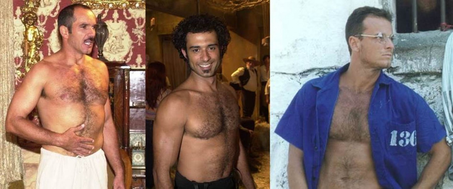 Humberto Martins, Marcos Pasquim e Marcello Novaes viviam sem camisa nas novelas de Carlos Lombardi