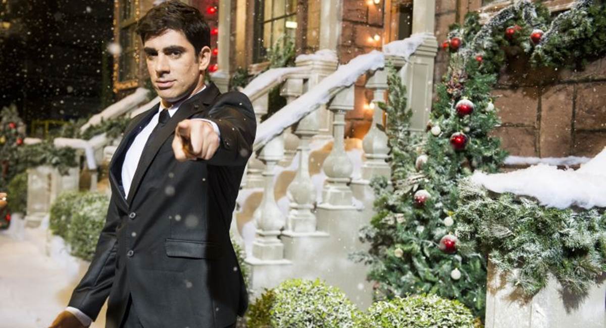 Crédito: João Miguel Júnior/TV Globo. Marcelo Adnet como Michael Bublé na terceira temporada de Tá no ar: a TV na TV.