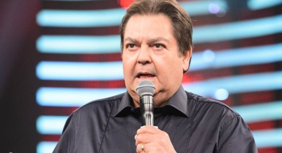 Globo/Ramón Vasconcelos. Fausto Silva não costuma reconhecer talentos fora da Globo
