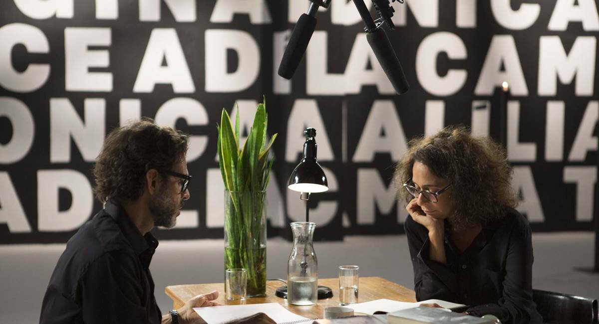 Alberto Renault e Andrea Beltrão em Palavra em série