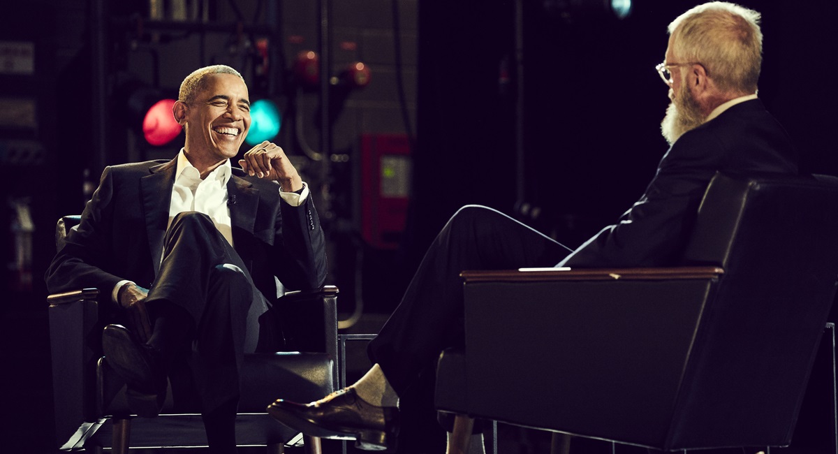 My next guest needs no introduction with David Letterman