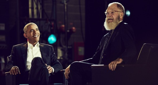 My next guest needs no introduction with David Letterman