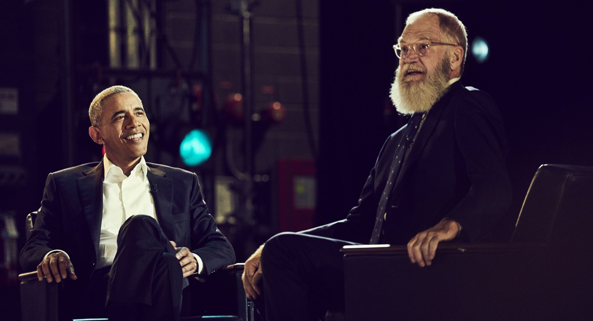 My next guest needs no introduction with David Letterman