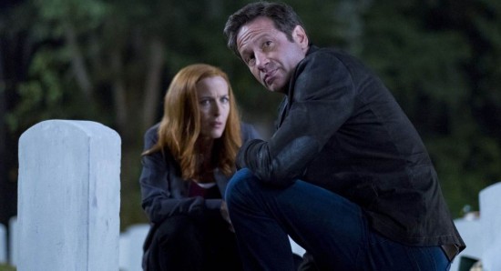 Cenas da 11ª temporada da série Arquivo X, da Fox