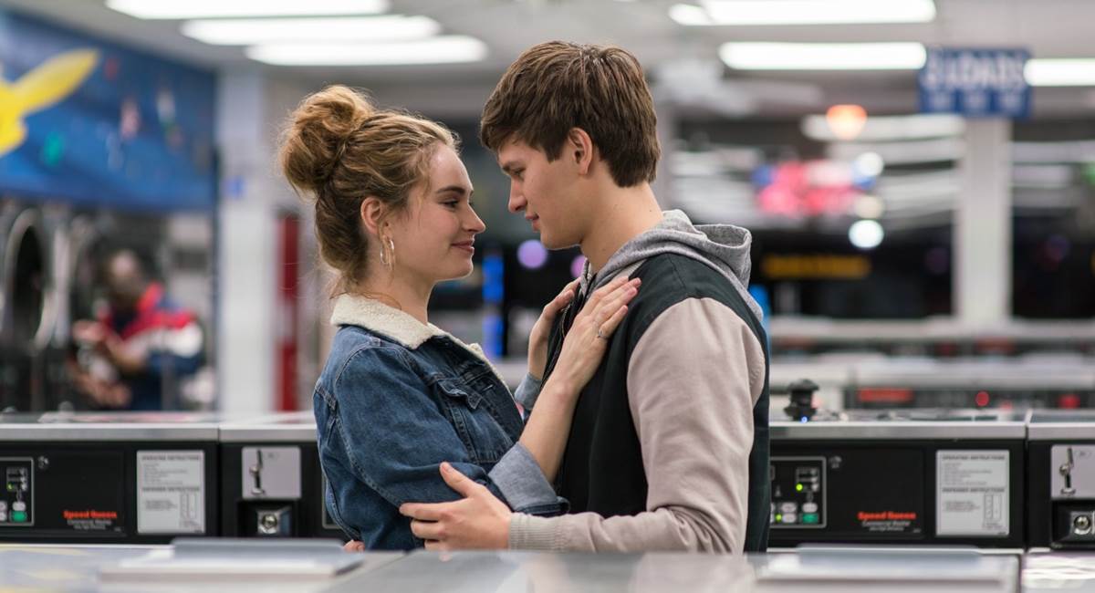 Filme "Em Ritmo De Fuga" com Ansel Elgort, Lily James, Kevin Spacey e Jamie Foxx.