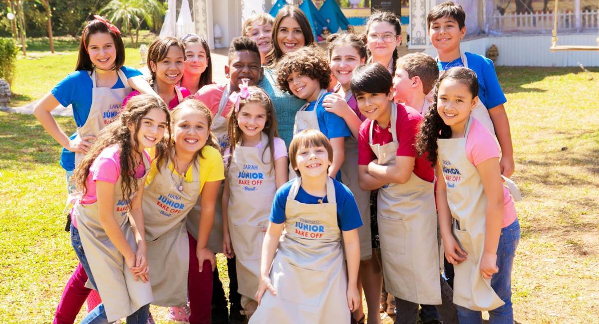 As crianças comandam as caçarolas na edição Junior do Bake off