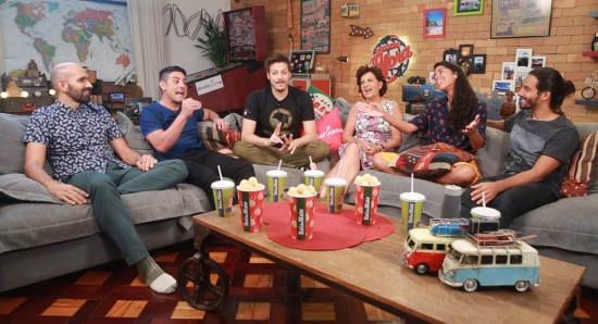 Cenas da quarta temporada do programa Porta Afora.