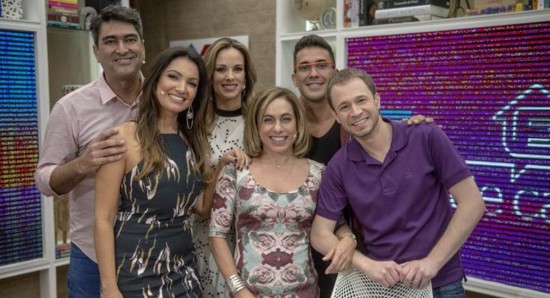 Crédito: Globo/ Renato Rocha Miranda. O número de apresentadores é um dos problemas do É de casa