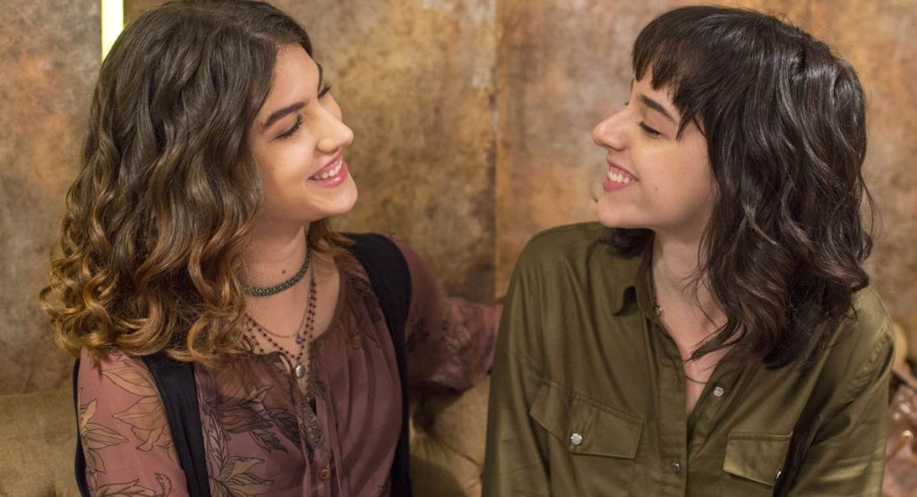 Samantha e Lica tiveram um romance em Malhação