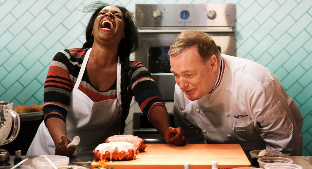 Créditos: Netflix/Divulgação. Cena do programa Mandou bem.