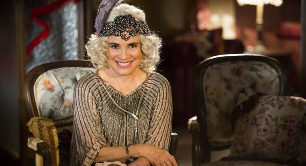 01/09/2017. Crédito: Globo/João Miguel Júnior. Regina Duarte como Madame Lucinda na novela Tempo de amar.