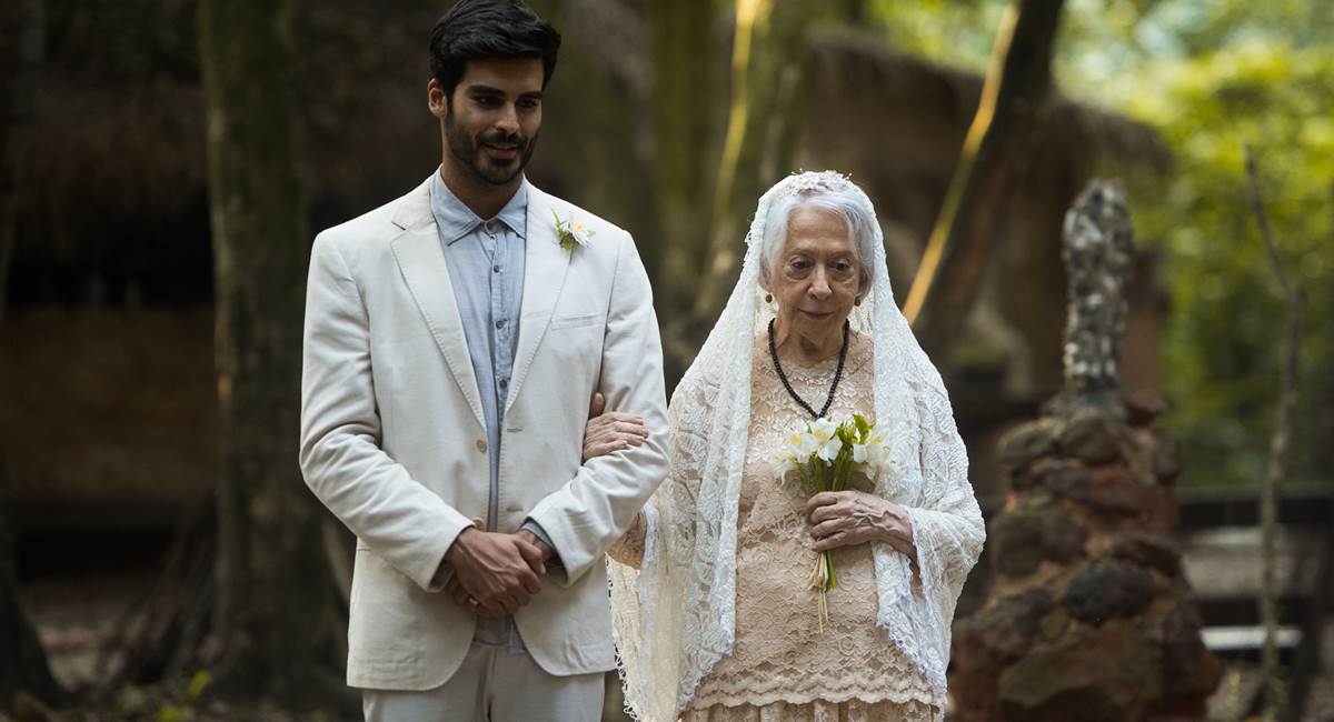 Ao lado de Fernanda Montenegro em O outro lado do paraíso: aprendizado diário