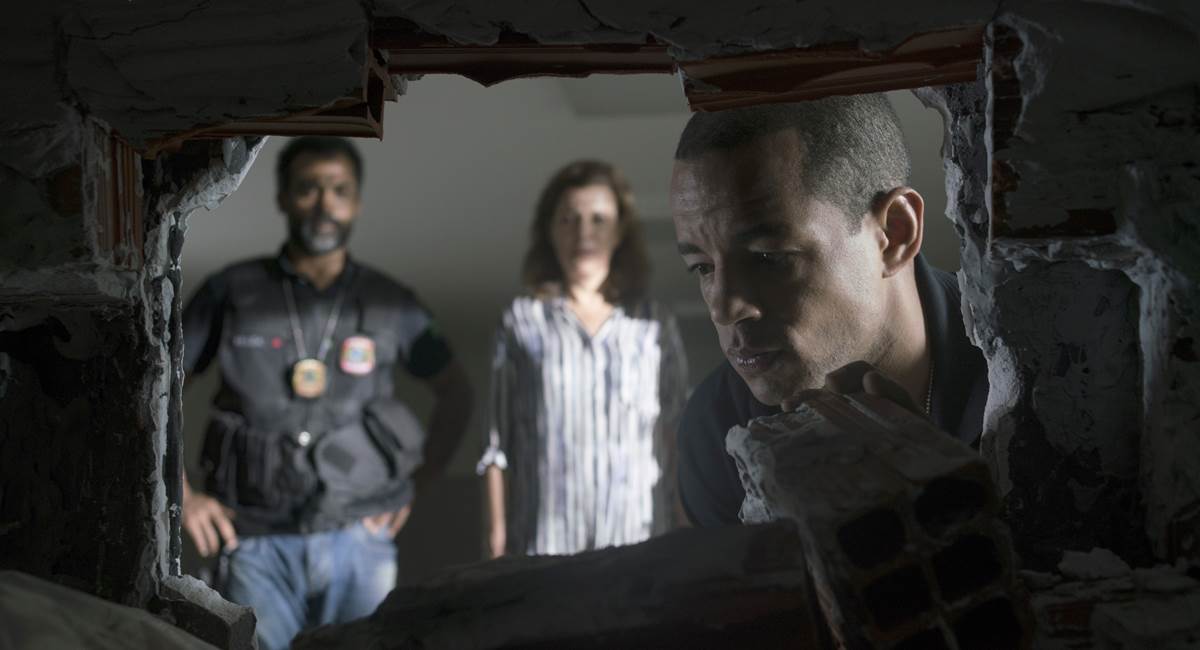 Crédito: Karima Shehata/Netflix. Jonathan como Vander em O mecanismo