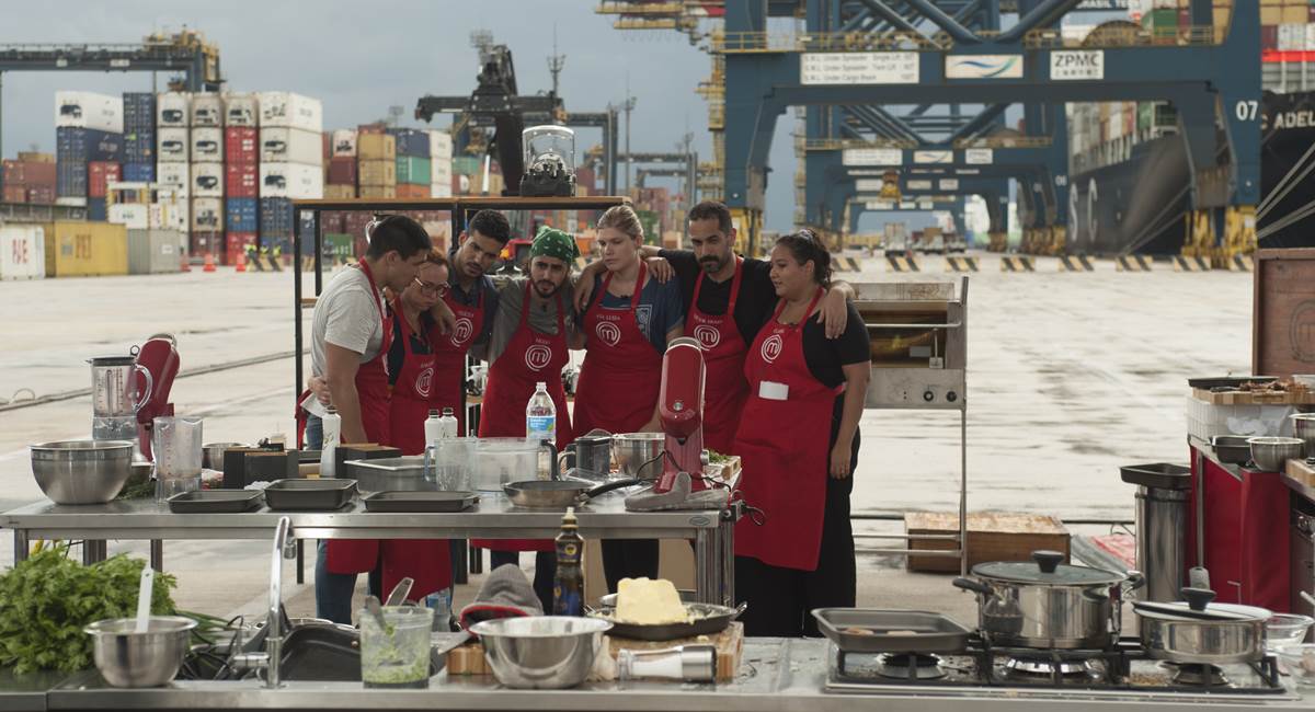 O grupo vermelho termina a primeira prova do MasterChef