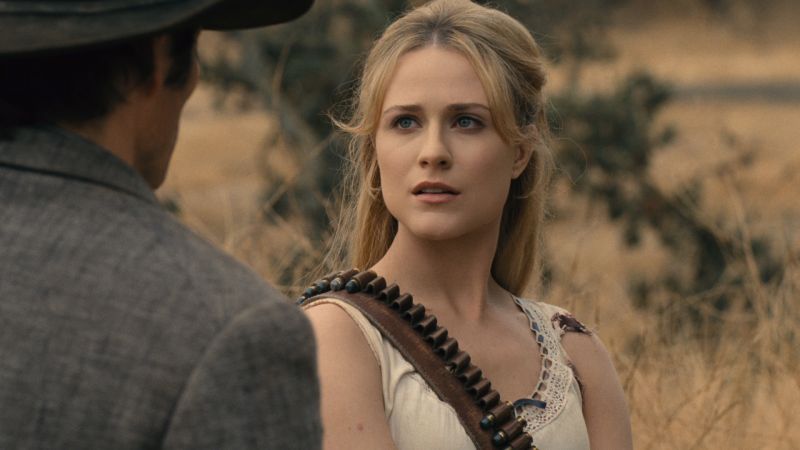 Crédito: John P. Johnson/Divulgação. Personagem Dolores (Evan Rachel Wood) na segunda temporada de Westworld.