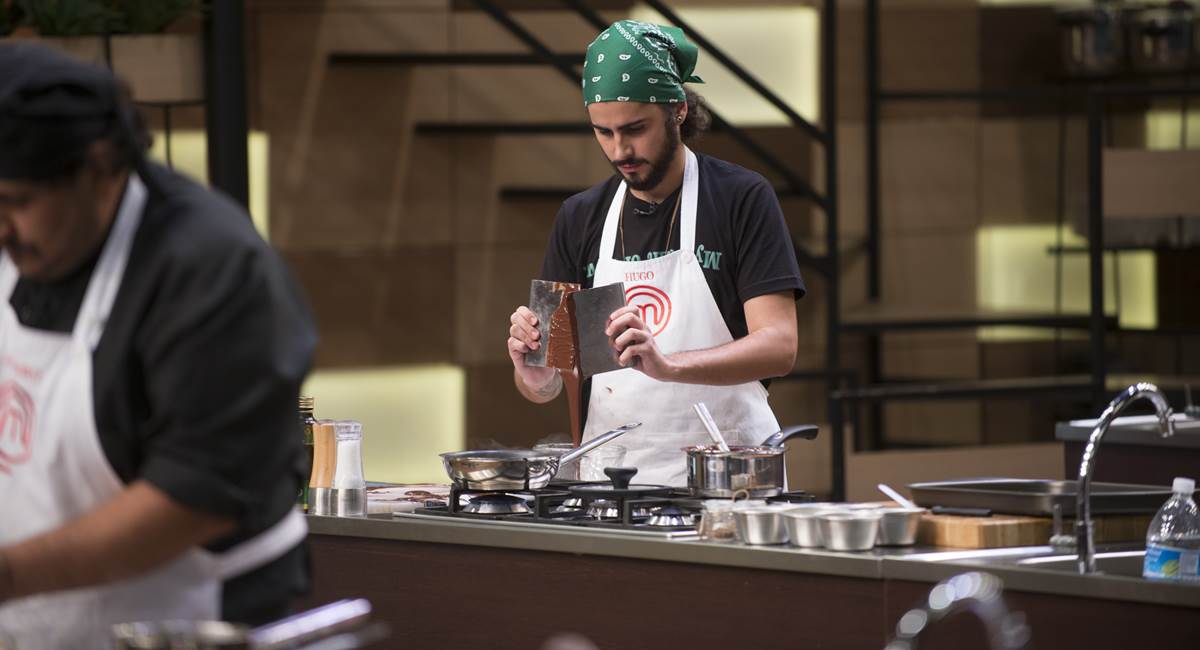 Hugo bateu na trave nas duas provas do MasterChef