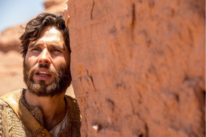 Crédito: Record/Divulgação. Dudu Azevedo na novela Jesus