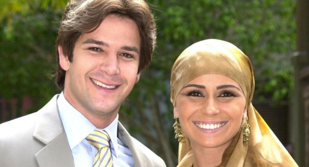 Murilo Benício e Giovanna Antonelli em O clone