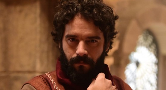 Na quinta novela bíblica da carreira, Guilherme Winter vive o vilão Judas Iscariotes