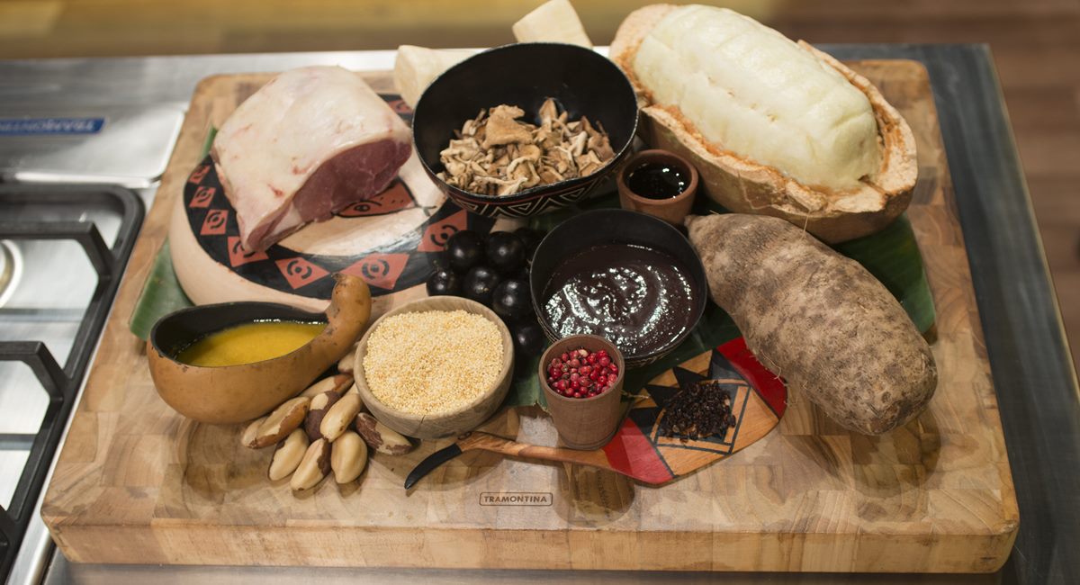 Produtos indígenas estavam na prova da caixa misteriosa do MasterChef