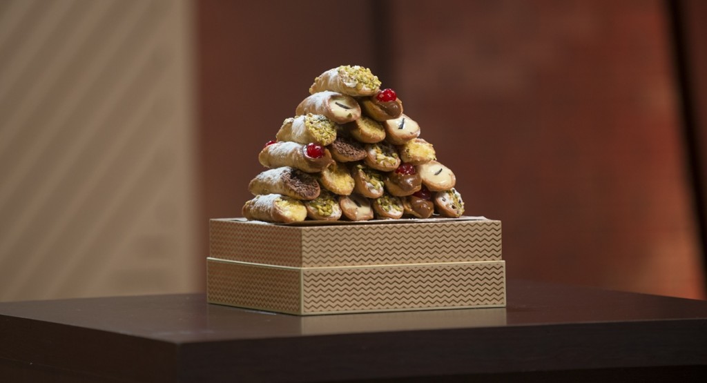 Fazer uma torre de canoles era o desafio da prova eliminatória