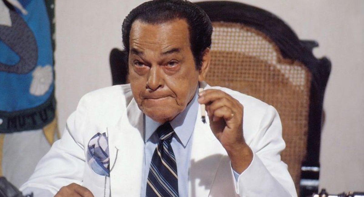 1973. Crédito: Arquivo/TV Globo. Ator Paulo Gracindo na novela O Bem Amado.