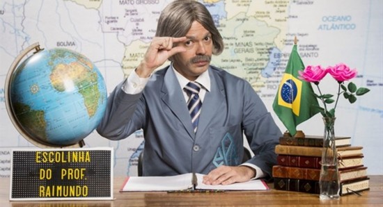 O Professor Raimundo atravessa gerações na televisão