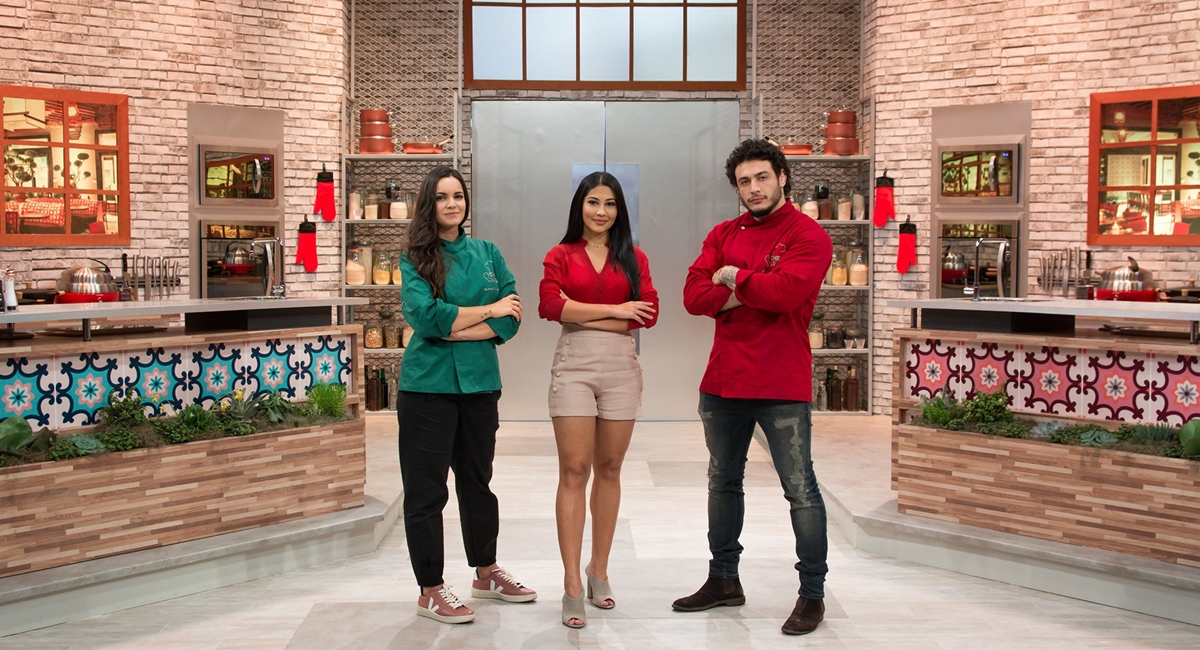 Apresentadores do programa Chef ao pé do ouvido